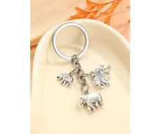 1Pc Elephant Keychain For Men And Women Gift Bag Present Key Chain Charm SKU: sc2404162555044525
